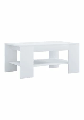 VCM. - My Home Holz Beistelltisch Couchtisch Sofatisch Wohnzimmertisch Bonza Weiß 3 VCM. - My Home Holz Beistelltisch Couchtisch Sofatisch Wohnzimmertisch Bonza Weiß – Bild 3