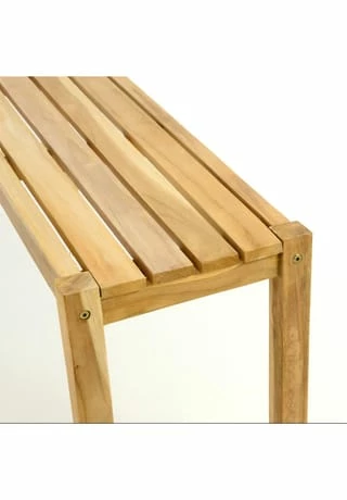 VCM. Gartenmöbelset Picknickset Sitzgruppe Natur Teakholz Bank Tisch 135cm Braun 4 VCM. Gartenmöbelset Picknickset Sitzgruppe Natur Teakholz Bank Tisch 135cm Braun – Bild 4