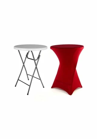 VCM. Partytisch Stehtisch Mit Husse Rot Klappbar Bistrotisch Bartisch 110 Cm Rund Rot 1 VCM. Partytisch Stehtisch Mit Husse Rot Klappbar Bistrotisch Bartisch 110 Cm Rund Rot