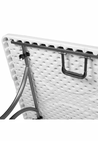 VCM. Klapptisch Campingtisch 180 Cm Partytisch Catering Gartentisch Grau 4 VCM. Klapptisch Campingtisch 180 Cm Partytisch Catering Gartentisch Grau – Bild 4