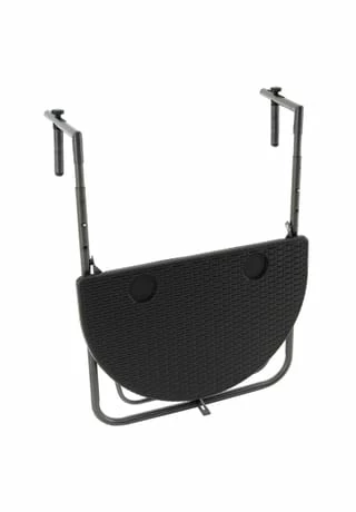 VCM. Balkonhängetisch Balkontisch Wandklapptisch Hängetisch Stabil 59x40 Cm Schwarz Schwarz 4 VCM. Balkonhängetisch Balkontisch Wandklapptisch Hängetisch Stabil 59x40 Cm Schwarz Schwarz – Bild 4