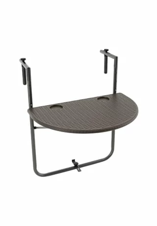 VCM. Balkonhängetisch Balkontisch Wandklapptisch Hängetisch Stabil 59 X40 Cm Braun Braun 1 VCM. Balkonhängetisch Balkontisch Wandklapptisch Hängetisch Stabil 59 X40 Cm Braun Braun
