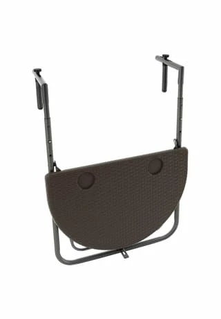 VCM. Balkonhängetisch Balkontisch Wandklapptisch Hängetisch Stabil 59 X40 Cm Braun Braun 4 VCM. Balkonhängetisch Balkontisch Wandklapptisch Hängetisch Stabil 59 X40 Cm Braun Braun – Bild 4