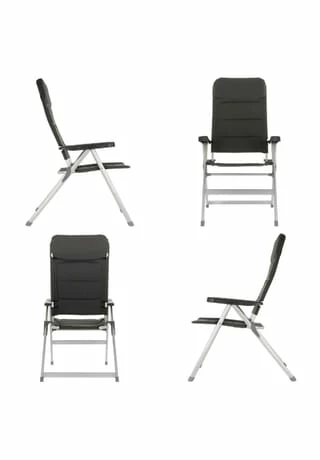 VCM. 2er Set Campingstuhl Extrastarke Polsterung Gartenstuhl Klappstuhl Alu-Stuhl Schwarz 6 VCM. 2er Set Campingstuhl Extrastarke Polsterung Gartenstuhl Klappstuhl Alu-Stuhl Schwarz – Bild 6