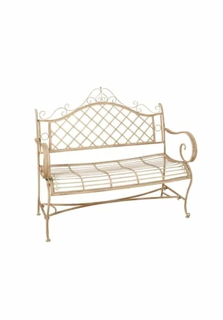 PURE DAY Outdoor-Bank Liv Weiß 1 PURE DAY Outdoor-Bank Liv Weiß