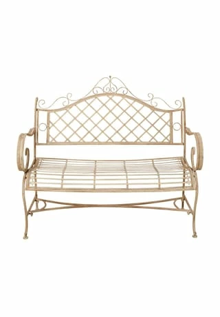 PURE DAY Outdoor-Bank Liv Weiß 2 PURE DAY Outdoor-Bank Liv Weiß – Bild 2