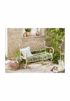 PURE DAY Outdoor-Bank Liv Weiß 5 PURE DAY Outdoor-Bank Liv Weiß -Wohn-esszimmer Verkäufe unnamed file 2013