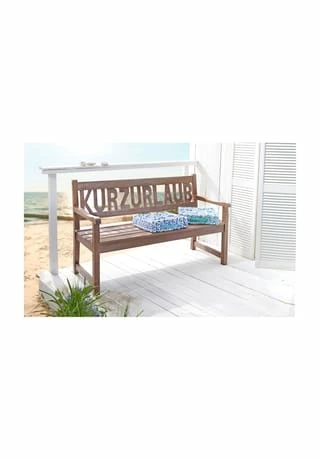 PURE DAY Outdoor-Bank Kurzurlaub Grau 1 PURE DAY Outdoor-Bank Kurzurlaub Grau