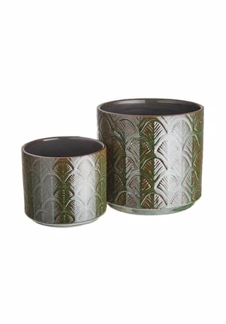 BUTLERS® LEAVES Blumentopf Ø16cm 4 BUTLERS® LEAVES Blumentopf Ø16cm – Bild 4