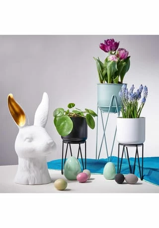 BUTLERS® PLANTA Pflanztopf Mit Gestell Höhe 28cm 2 BUTLERS® PLANTA Pflanztopf Mit Gestell Höhe 28cm – Bild 2