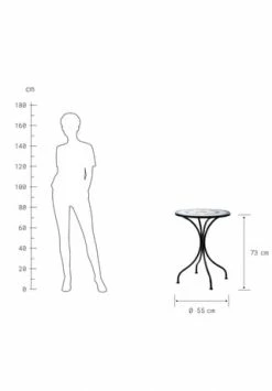 BUTLERS® PALAZZO Bistrotisch Blau-Creme 8 BUTLERS® PALAZZO Bistrotisch Blau-Creme -Wohn-esszimmer Verkäufe unnamed file 2092