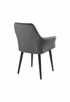 BUTLERS® VELVET Stuhl Samt 2er-Set Grau Grau 7 BUTLERS® VELVET Stuhl Samt 2er-Set Grau Grau -Wohn-esszimmer Verkäufe unnamed file 2134