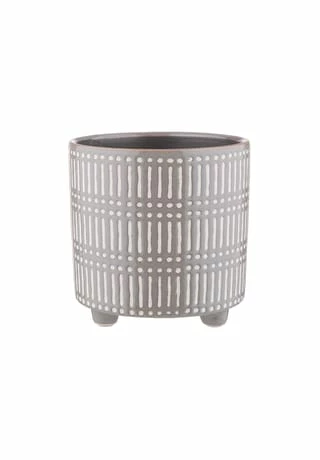 BUTLERS® STICHES Blumentopf Ø14cm 1 BUTLERS® STICHES Blumentopf Ø14cm