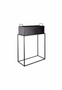 BUTLERS® PLANTA Pflanzkasten Mit Gestell B 55 X T 25cm Schwarz