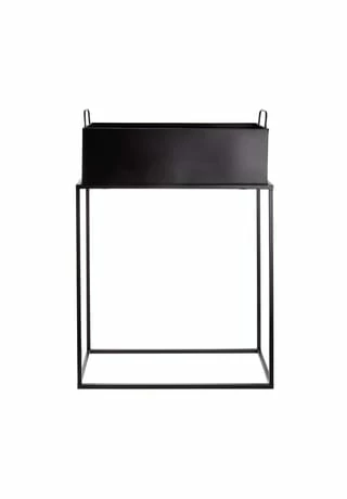 BUTLERS® PLANTA Pflanzkasten Mit Gestell B 55 X T 25cm Schwarz 5 BUTLERS® PLANTA Pflanzkasten Mit Gestell B 55 X T 25cm Schwarz – Bild 5