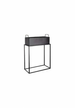 BUTLERS® PLANTA Pflanzkasten Mit Gestell B 45 X T 21cm Schwarz