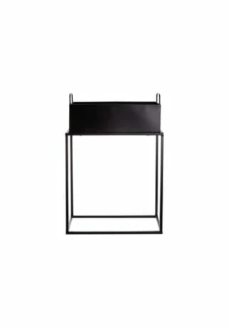 BUTLERS® PLANTA Pflanzkasten Mit Gestell B 45 X T 21cm Schwarz 5 BUTLERS® PLANTA Pflanzkasten Mit Gestell B 45 X T 21cm Schwarz – Bild 5