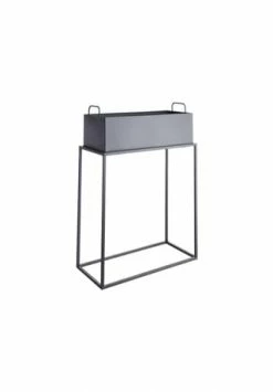 BUTLERS® PLANTA Pflanzkasten Mit Gestell B 55 X T 25cm Grau