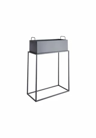 BUTLERS® PLANTA Pflanzkasten Mit Gestell B 55 X T 25cm Grau -Wohn-esszimmer Verkäufe unnamed file 2163