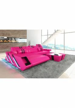 SOFA DREAMS Ecksofa Apollonia L Pink-schwarz 9 SOFA DREAMS Ecksofa Apollonia L Pink-schwarz -Wohn-esszimmer Verkäufe unnamed file 264
