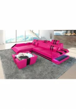 SOFA DREAMS Ecksofa Apollonia L Pink-schwarz 10 SOFA DREAMS Ecksofa Apollonia L Pink-schwarz -Wohn-esszimmer Verkäufe unnamed file 265