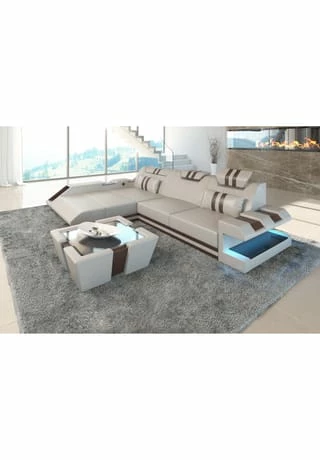 SOFA DREAMS Ecksofa Apollonia L Beige-braun 2 SOFA DREAMS Ecksofa Apollonia L Beige-braun – Bild 2