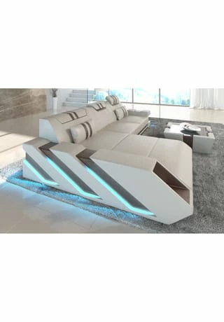 SOFA DREAMS Ecksofa Apollonia L Beige-braun 3 SOFA DREAMS Ecksofa Apollonia L Beige-braun – Bild 3