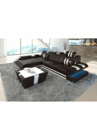 SOFA DREAMS Ecksofa Apollonia L Braun-weiss 3 SOFA DREAMS Ecksofa Apollonia L Braun-weiss – Bild 3