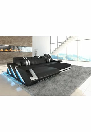 SOFA DREAMS Ecksofa Apollonia L Braun-weiss 5 SOFA DREAMS Ecksofa Apollonia L Braun-weiss – Bild 5