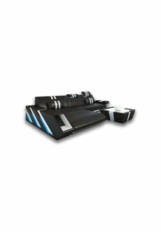 SOFA DREAMS Ecksofa Apollonia L Schwarz-weiß 1 SOFA DREAMS Ecksofa Apollonia L Schwarz-weiß