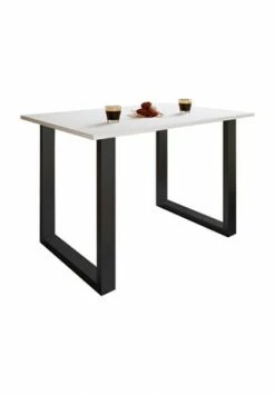 VCM. - My Home Premium Holz Esstisch Küchentisch Speisetisch Tisch Xona U Schwarz