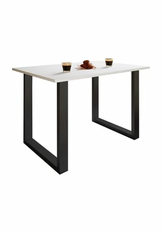 VCM. - My Home Premium Holz Esstisch Küchentisch Speisetisch Tisch Xona U Schwarz 1 VCM. - My Home Premium Holz Esstisch Küchentisch Speisetisch Tisch Xona U Schwarz