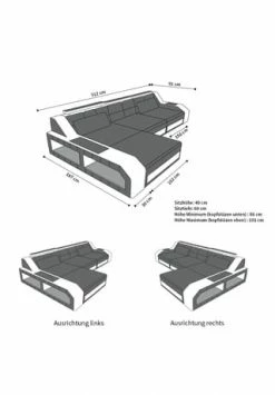 SOFA DREAMS Ecksofa Leder Arezzo Schwarz-orange 8 SOFA DREAMS Ecksofa Leder Arezzo Schwarz-orange -Wohn-esszimmer Verkäufe unnamed file 377