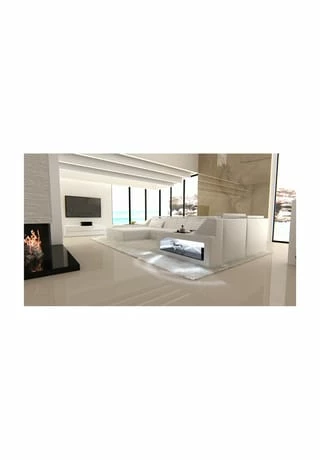 SOFA DREAMS Wohnlandschaft Leder Arezzo Weiß 1 SOFA DREAMS Wohnlandschaft Leder Arezzo Weiß