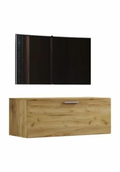 VCM. - My Media Holz TV Wandboard Hänge Lowboard Fernsehschrank Hängend Wandschrank Tisch Fernso