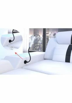 SOFA DREAMS Wohnlandschaft Leder Venedig Schwarz-pink 12 SOFA DREAMS Wohnlandschaft Leder Venedig Schwarz-pink -Wohn-esszimmer Verkäufe unnamed file 427