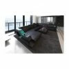 SOFA DREAMS XXL Wohnlandschaft Leder Ravenna Schwarz