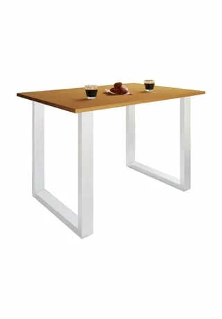 VCM. - My Home Premium Holz Esstisch Küchentisch Speisetisch Tisch Xona U Weiß 1 VCM. - My Home Premium Holz Esstisch Küchentisch Speisetisch Tisch Xona U Weiß