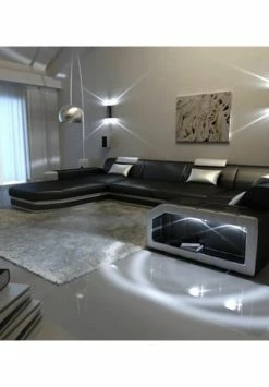 SOFA DREAMS Wohnlandschaft Leder Presto Schwarz-weiß 8 SOFA DREAMS Wohnlandschaft Leder Presto Schwarz-weiß -Wohn-esszimmer Verkäufe unnamed file 587