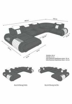 SOFA DREAMS Wohnlandschaft Leder Rimini Schwarz-weiß 13 SOFA DREAMS Wohnlandschaft Leder Rimini Schwarz-weiß -Wohn-esszimmer Verkäufe unnamed file 618