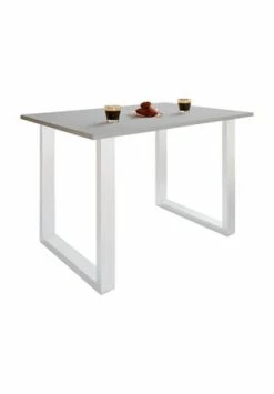 VCM. - My Home Premium Holz Esstisch Küchentisch Speisetisch Tisch Xona U Weiß