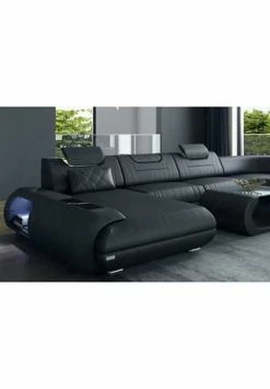 SOFA DREAMS XXL Wohnlandschaft Leder Rimini Schwarz 9 SOFA DREAMS XXL Wohnlandschaft Leder Rimini Schwarz -Wohn-esszimmer Verkäufe unnamed file 642