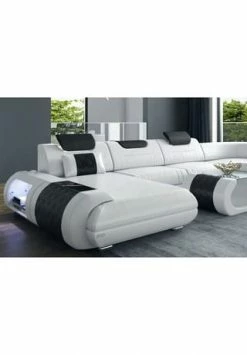 SOFA DREAMS XXL Wohnlandschaft Leder Rimini Weiß-schwarz 9 SOFA DREAMS XXL Wohnlandschaft Leder Rimini Weiß-schwarz -Wohn-esszimmer Verkäufe unnamed file 649