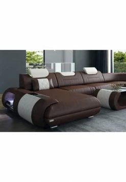 SOFA DREAMS XXL Wohnlandschaft Leder Rimini Braun-weiss 9 SOFA DREAMS XXL Wohnlandschaft Leder Rimini Braun-weiss -Wohn-esszimmer Verkäufe unnamed file 663