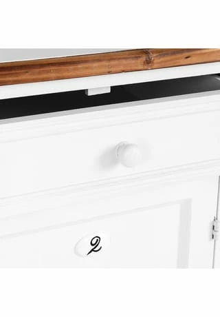 BUTLERS® CAMPAGNE Buffetschrank, 2-tlg. Gesamt: Breite 162cm, Höhe 218cm, Tiefe 43cm 8 BUTLERS® CAMPAGNE Buffetschrank, 2-tlg. Gesamt: Breite 162cm, Höhe 218cm, Tiefe 43cm – Bild 8