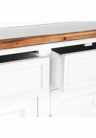 BUTLERS® CAMPAGNE Buffetschrank, 2-tlg. Gesamt: Breite 162cm, Höhe 218cm, Tiefe 43cm 9 BUTLERS® CAMPAGNE Buffetschrank, 2-tlg. Gesamt: Breite 162cm, Höhe 218cm, Tiefe 43cm – Bild 9