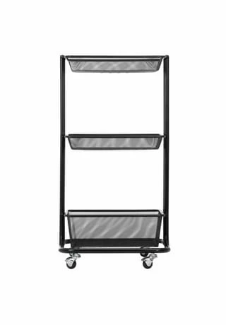 IDIMEX Küchenwagen Mit 3 Körben VALIENTE Gesamt: Breite 43cm, Höhe 79cm, Tiefe 34cm 3 IDIMEX Küchenwagen Mit 3 Körben VALIENTE Gesamt: Breite 43cm, Höhe 79cm, Tiefe 34cm – Bild 3