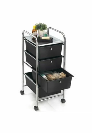 IDIMEX Rollcontainer Mit 4 Schubladen GINA Gesamt: Breite 33cm, Höhe 79cm, Tiefe 39cm 2 IDIMEX Rollcontainer Mit 4 Schubladen GINA Gesamt: Breite 33cm, Höhe 79cm, Tiefe 39cm – Bild 2