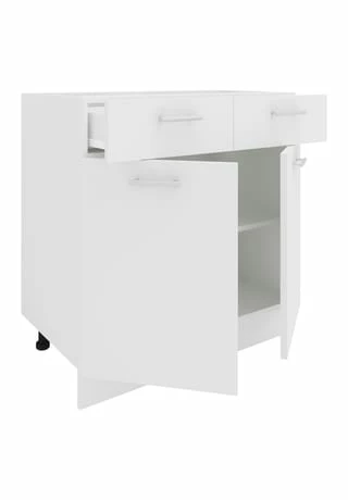 VCM. - My Home Küchenschrank Breite 80 Cm Schublade Unterschrank Küche Küchenmöbel Esilo Gesamt: Breite 60cm, Höhe 82cm, Tiefe 46cm 2 VCM. - My Home Küchenschrank Breite 80 Cm Schublade Unterschrank Küche Küchenmöbel Esilo Gesamt: Breite 60cm, Höhe 82cm, Tiefe 46cm – Bild 2