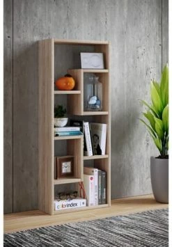 VCM. - My Home Holz Standregal Bücherregal Medienregal Aufbewahrung Raumteiler Deko Regal Vilo Gesamt: Breite 36cm, Höhe 92cm, Tiefe 15cm 6 VCM. - My Home Holz Standregal Bücherregal Medienregal Aufbewahrung Raumteiler Deko Regal Vilo Gesamt: Breite 36cm, Höhe 92cm, Tiefe 15cm -Wohn-esszimmer Verkäufe unnamed file 75